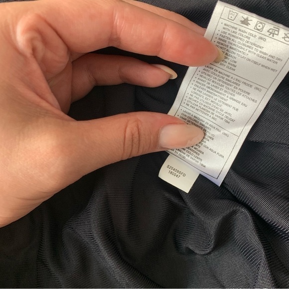 Nike Golf storm fit full zip windbreaker jacket black grey size XL - Picture 6 of 9